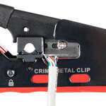 Кримпер с 2 встроенными модулями для обжима RJ-45 (Сat 7), RJ-12, RJ-11