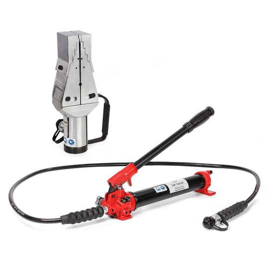 Комлект разгонщика (расширителя) фланцев клиновидного с насосом
